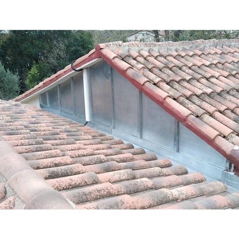 CRATION D'UN CHENEAU EN ZINC ET RECOUVREMENT JOINT DEBOUT
