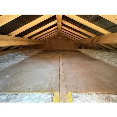 Ralisation de travaux d'isolation thermique des combles pour une villa